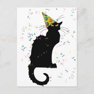 Carte Postale Le Conversation Party Casquette & Confetti