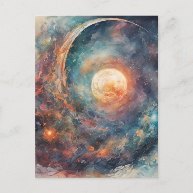 Carte Postale Le Cosmos (Devant)