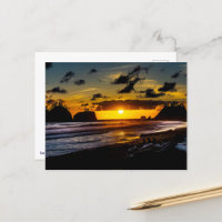 Le coucher de soleil de la Push