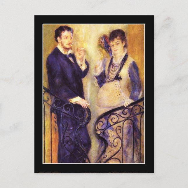 Carte Postale Le couple attendu (Devant)