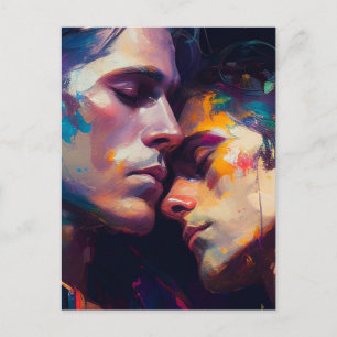 Carte Postale Le couple gay
