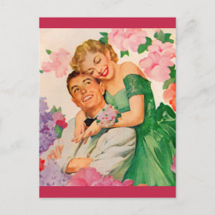 Carte Postale le couple heureux