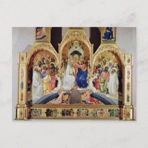 Carte Postale Le couronnement de la Vierge