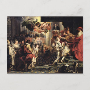 Carte Postale Le couronnement de Marie de Medici à St.