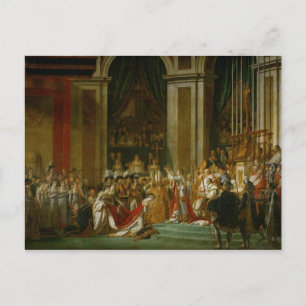 Carte Postale Le couronnement de Napoléon