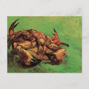 Carte Postale Le crabe sur son dos par Vincent van Gogh