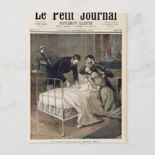 Carte Postale Le croupe soigné par le docteur Roux