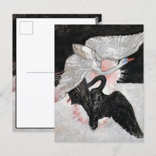 Carte Postale Le Cygne, Groupe IX, No 2 par Hilma af Klint