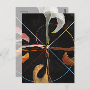 Carte Postale Le Cygne, Groupe IX, No 7 par Hilma af Klint