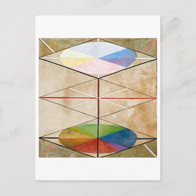 Carte Postale Le cygne n° 23 | Hilma af Klint | (Devant)