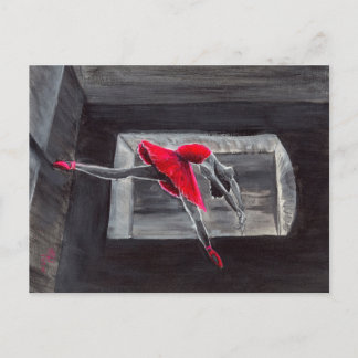 Carte Postale Le cygne rouge