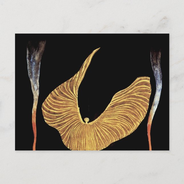 Carte Postale Le Dancer Loie Fuller Par Moser Koloman (Meilleur  (Devant)