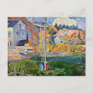 Carte Postale Le David-Mill À Pont-Aven Par Gauguin Paul