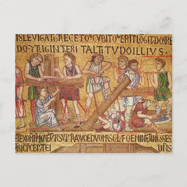 Carte Postale Le déluge, de l'Atrium, détail de (Devant)