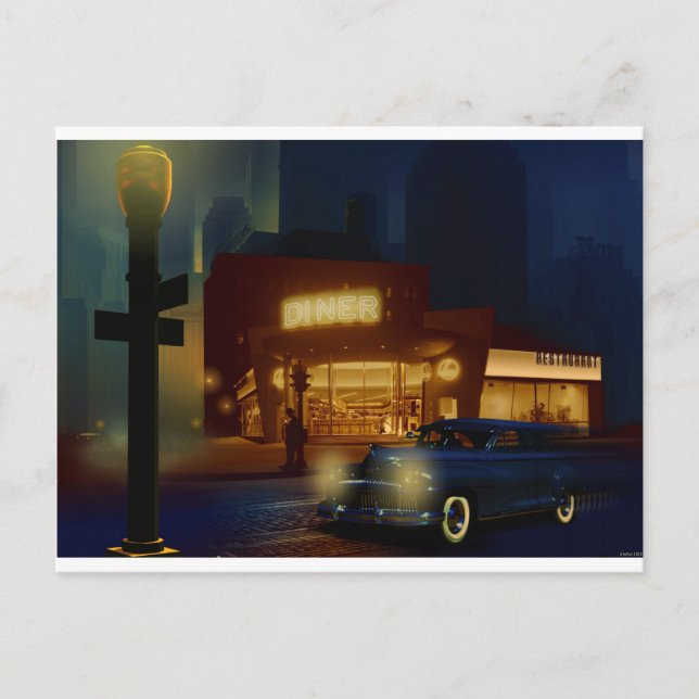 Carte Postale Le dépanneur - 5 h (Devant)