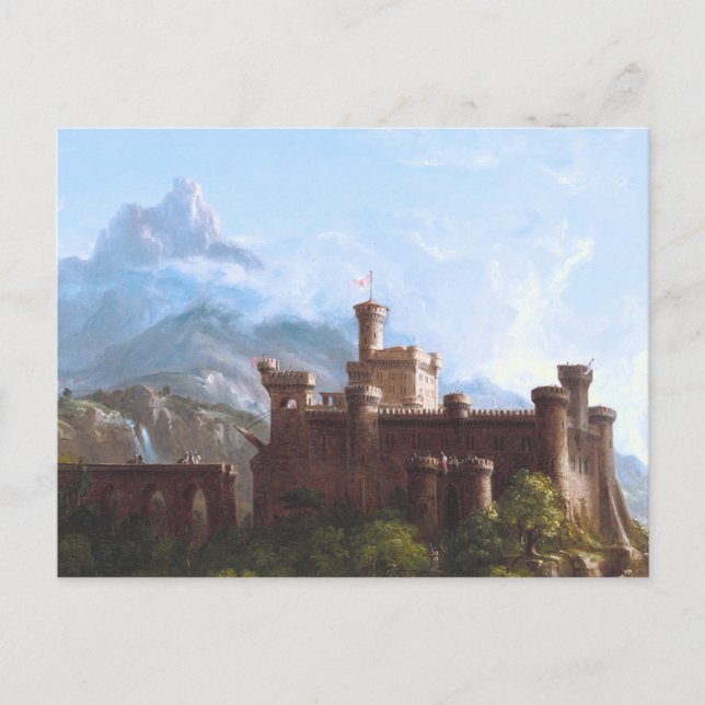 Carte Postale Le départ par Thomas Cole (Devant)