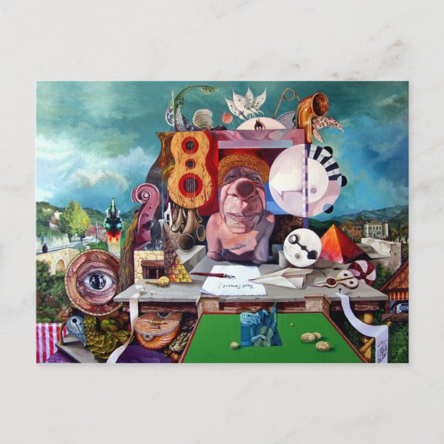 CARTE POSTALE LE DERNIER CONCERT DE PABLO (Devant)