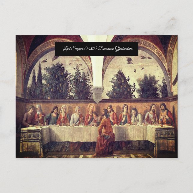 Carte Postale Le Dernier souper (Devant)
