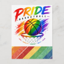 Le design thématique arc-en-ciel de basket-ball Pr