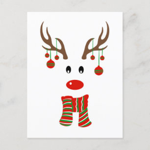 Carte Postale Le dessin de Christmas