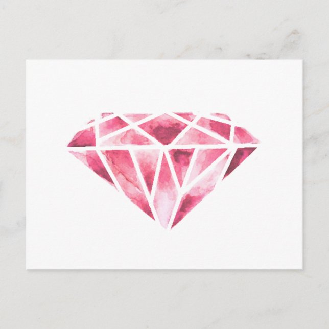 Carte Postale Le diamant (Devant)