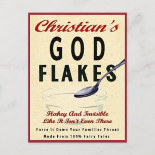 Carte Postale le dieu de christian...