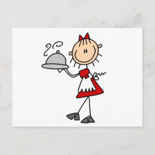 Carte Postale Le dîner est servi T-shirts et cadeaux