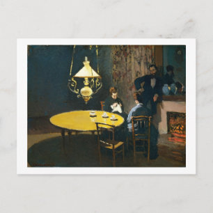 Carte Postale Le Dîner, Une Claude Monet Intérieure