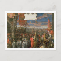 Le Doge Andrea Contarini de retour victorieux