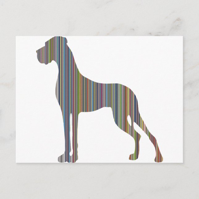 Carte Postale Le dogue de lignée (Devant)