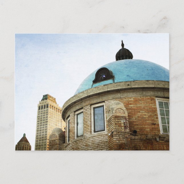 Carte Postale Le dôme bleu de Tulsa (Devant)