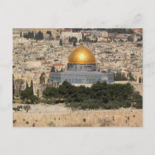 Carte Postale Le Dôme du Rocher, Jérusalem 1