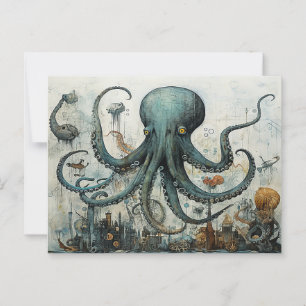 Carte Postale Le dominion du Léviathan