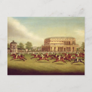 Carte Postale Le Doncaster St. Leger de 1812 - La finition (aprè