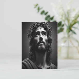 Carte Postale Le doux regard de miséricorde de Jésus-Christ