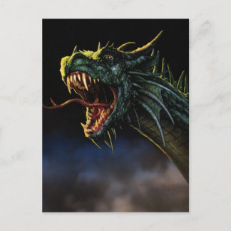Carte Postale Le dragon du Loch Ness -