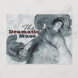 Carte Postale Le Dramatique Muse CC0386