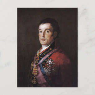 Carte Postale Le duc de Wellington par Francisco Goya Francisco