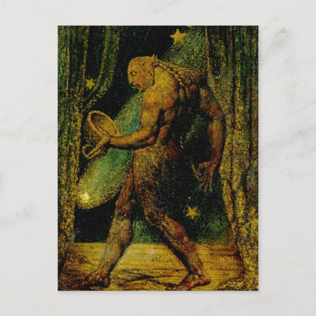 Carte Postale Le fantôme d'une Flea Art (Devant)