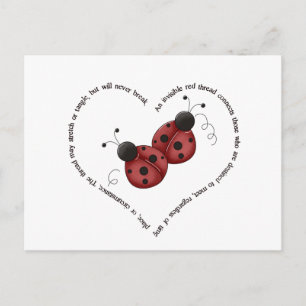 Carte Postale Le fil rouge