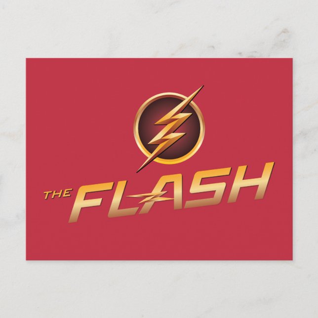 Carte Postale Le Flash | Logo TV Show (Devant)