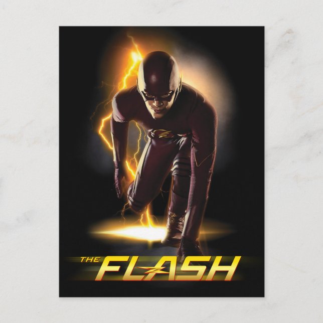 Carte Postale Le Flash | Position de début de l'impression (Devant)