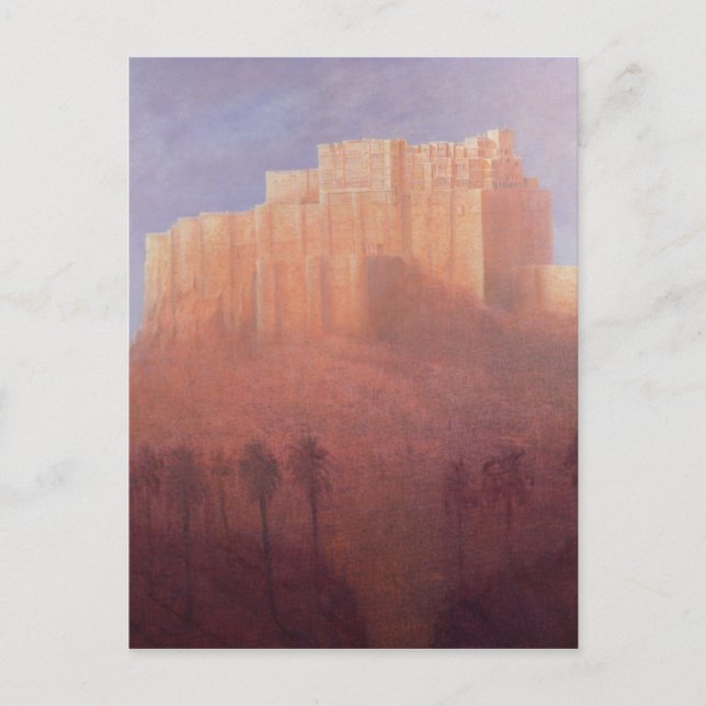Carte Postale Le fort de Jodhpur (Devant)