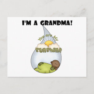 Carte Postale Le garçon américain africain Sunshine de grand-mèr