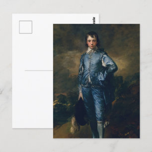 Carte Postale Le garçon bleu