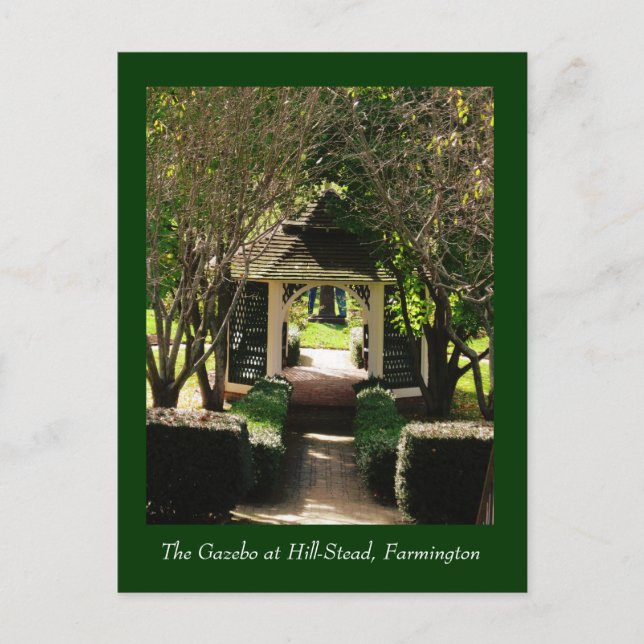 Carte Postale Le Gazebo à Hill-Stead (Devant)