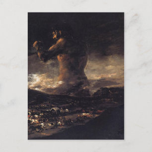 Carte Postale Le géant (ou le colosse), par Francisco Goya 180
