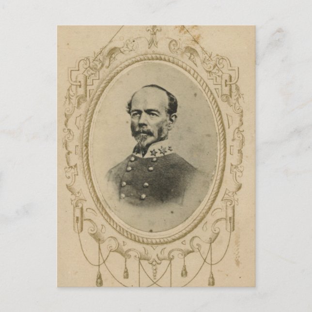 Carte Postale Le général Joseph E. Johnston (Devant)