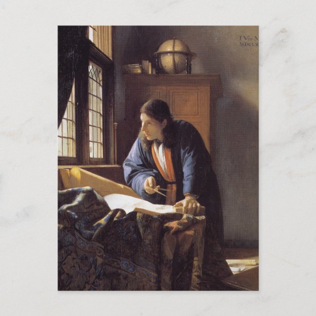 Carte Postale Le géographe (Devant)