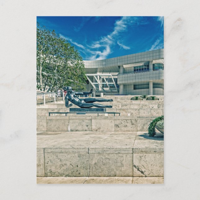 Carte Postale Le Getty Centre Arrival Plaza (Devant)